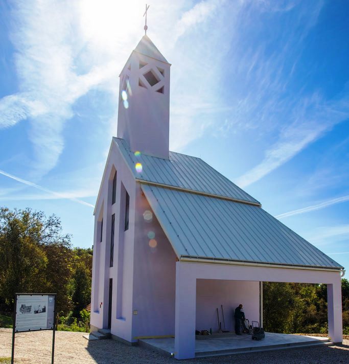Foto:Stjepan Vego, Nova crkva u Zrinu.
