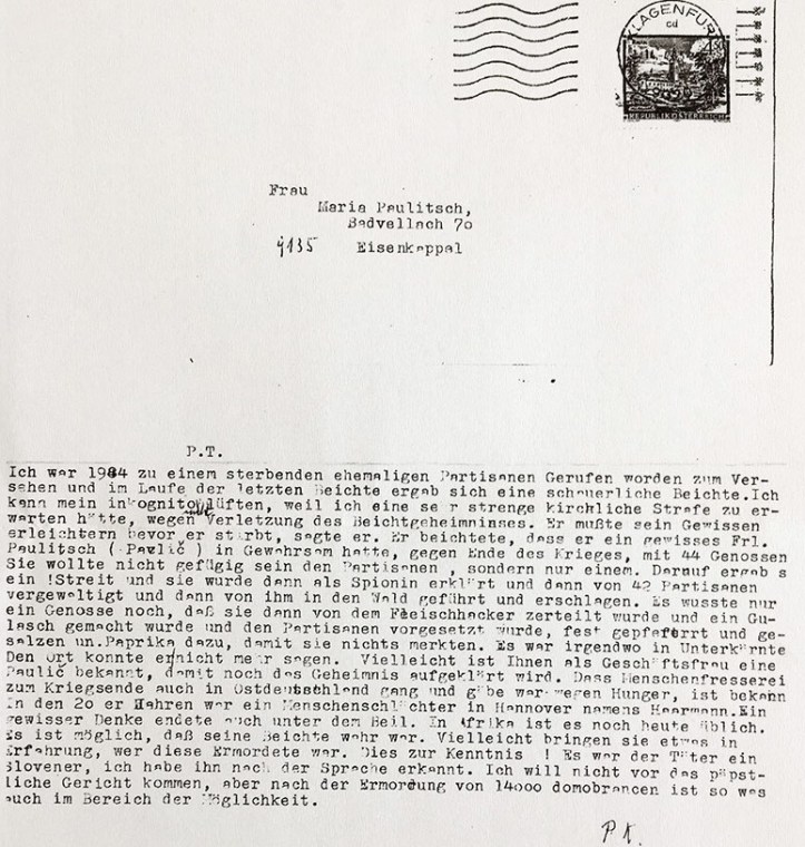 Kopija izvornog pisma