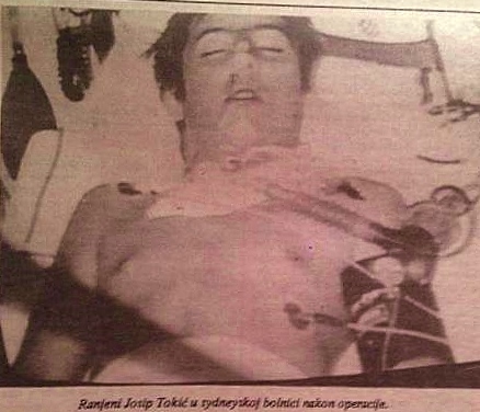 Josip Tokic u bolnici Sydney 1988