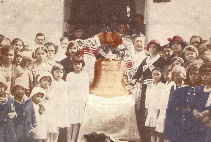 Zvono Brčko na slici Ilija Violoni