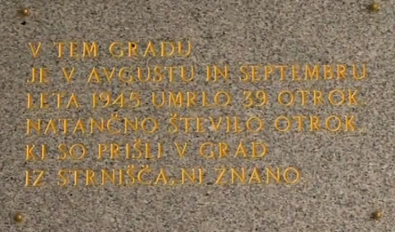 Spomen obilježje stradaloj djeci u Ormožu