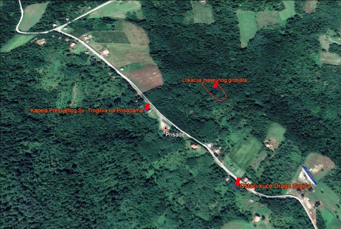 Prisade masovno grobište kod Doboja