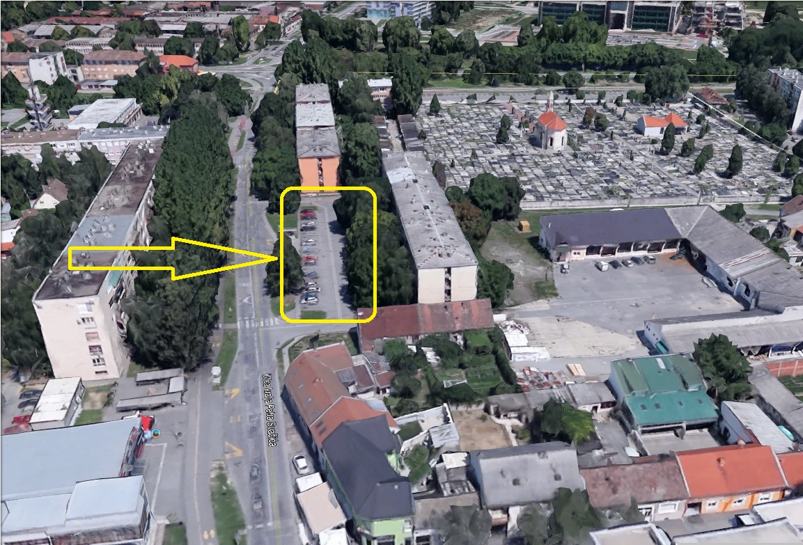 Ul. Kralja Petra Svačića Osijek, masovna grobišta