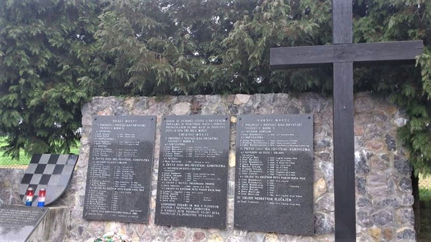 Srednja Mosti spomen obilježje