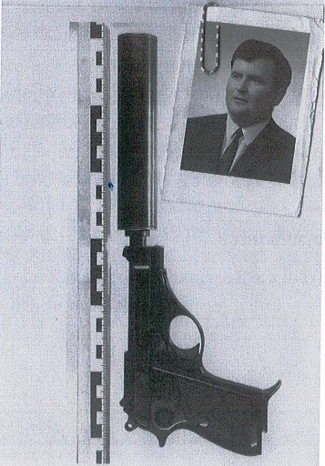 Gojko Bošnjak i policijska snimka pištolja iz kojeg je trebao biti ubijen!